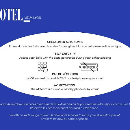 Mihotel Vieux Lyon Exterior photo